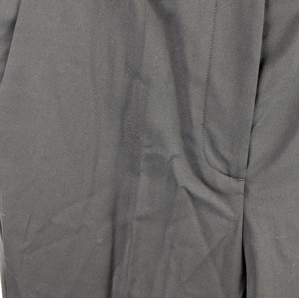 Helmut Lang Classic SKINNY leg High Waisted Cropped Black Pant 4 - Picture 4 of 15